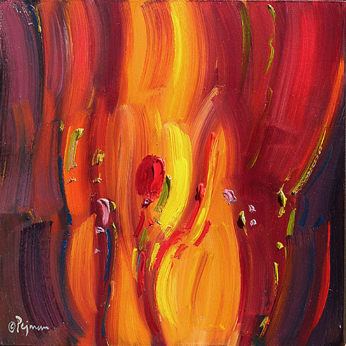 Pejman Red Abstract 